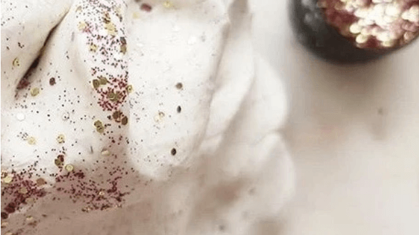 Make Unicorn Dough using The Glitter Tribe Bio Glitter