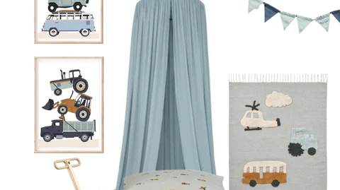 Lets hear it for the boys! Six shoppable roomscapes for our little guys!