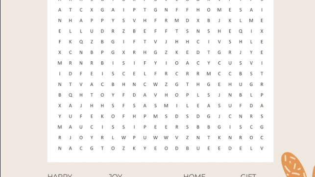 Word Search Free Printables