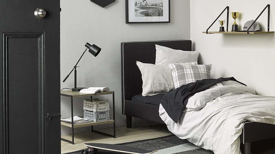 Boy's Monochrome Bedroom Inspiration
