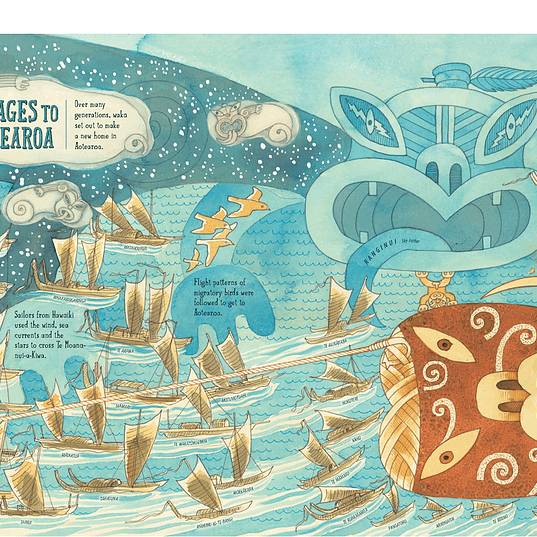 LOVE THIS! Aotearoa - The New Zealand Story from Penguin Books - shop at littlewhimsy NZ