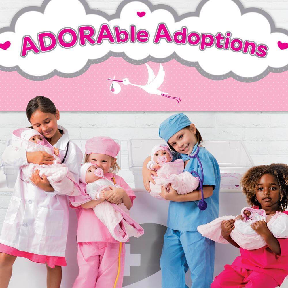 LOVE THIS! Adora Adoption Baby - Precious - Soft Body from Adora - shop at littlewhimsy NZ