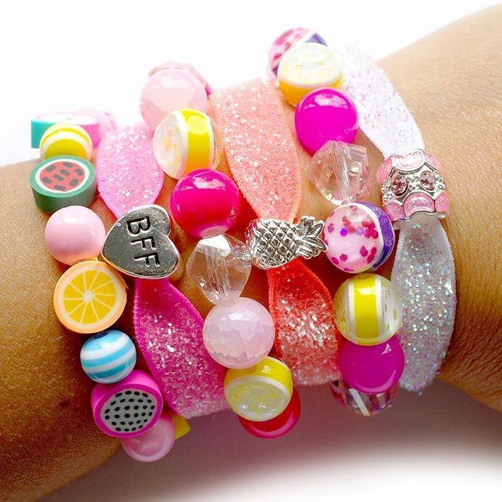 LOVE THIS! Lauren Hinkley Colourful Elastic Bracelet - Fruit Rainbow from Lauren Hinkley - shop at littlewhimsy NZ