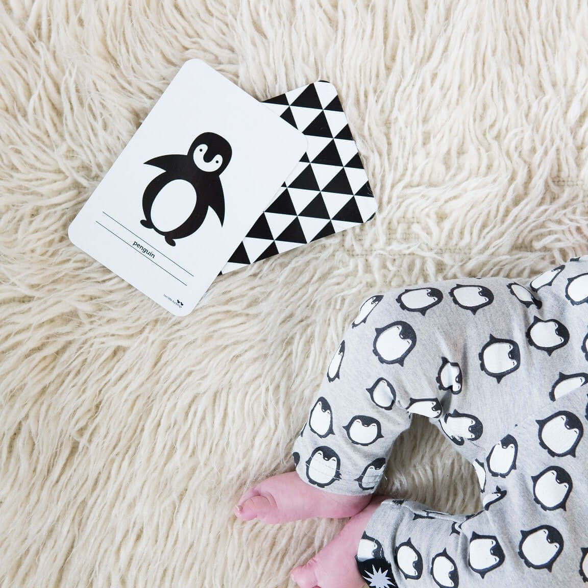 LOVE THIS! Flash Cards - High Contrast from Two Little Ducklings - shop at littlewhimsy NZ