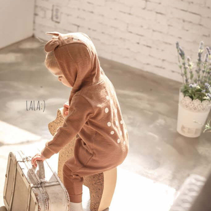 LOVE THIS! Bambi Suit by Lala - Fawn Brown from LaLa - shop at littlewhimsy NZ