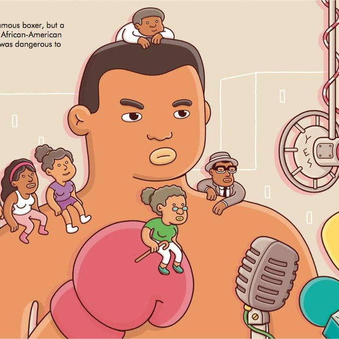 LOVE THIS! Little People, Big Dreams - Muhammad Ali from Penguin Books - shop at littlewhimsy NZ