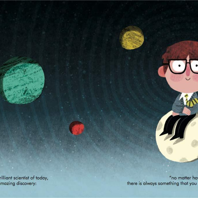 LOVE THIS! Little People, Big Dreams - Stephen Hawking from Penguin Books - shop at littlewhimsy NZ
