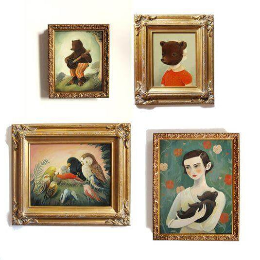 LOVE THIS! Boris Plays the Mandolin Art Print from Emily Winfield Martin - shop at littlewhimsy NZ