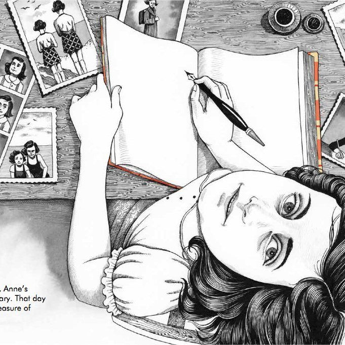 LOVE THIS! Little People, Big Dreams - Anne Frank from Penguin Books - shop at littlewhimsy NZ