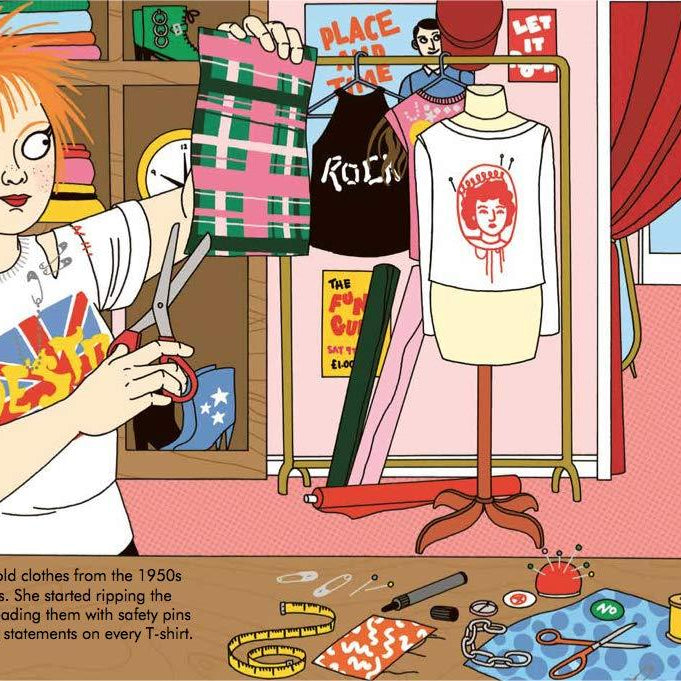 LOVE THIS! Little People, Big Dreams - Vivienne Westwood from Penguin Books - shop at littlewhimsy NZ