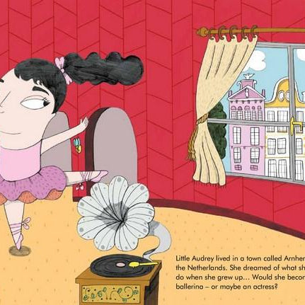 LOVE THIS! Little People, Big Dreams - Audrey Hepburn from Penguin Books - shop at littlewhimsy NZ