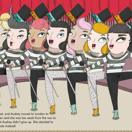 LOVE THIS! Little People, Big Dreams - Audrey Hepburn from Penguin Books - shop at littlewhimsy NZ