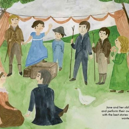 LOVE THIS! Little People, Big Dreams - Jane Austen from Penguin Books - shop at littlewhimsy NZ