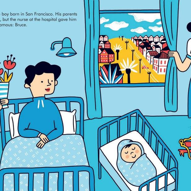 LOVE THIS! Little People, Big Dreams - Bruce Lee from Penguin Books - shop at littlewhimsy NZ