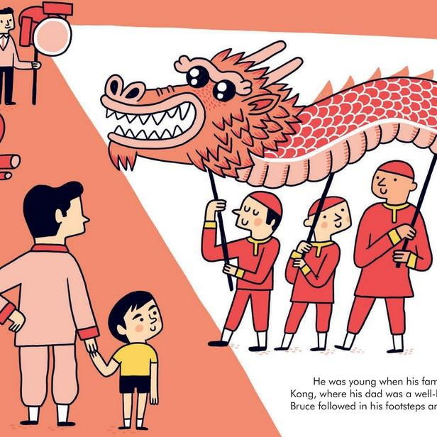 LOVE THIS! Little People, Big Dreams - Bruce Lee from Penguin Books - shop at littlewhimsy NZ