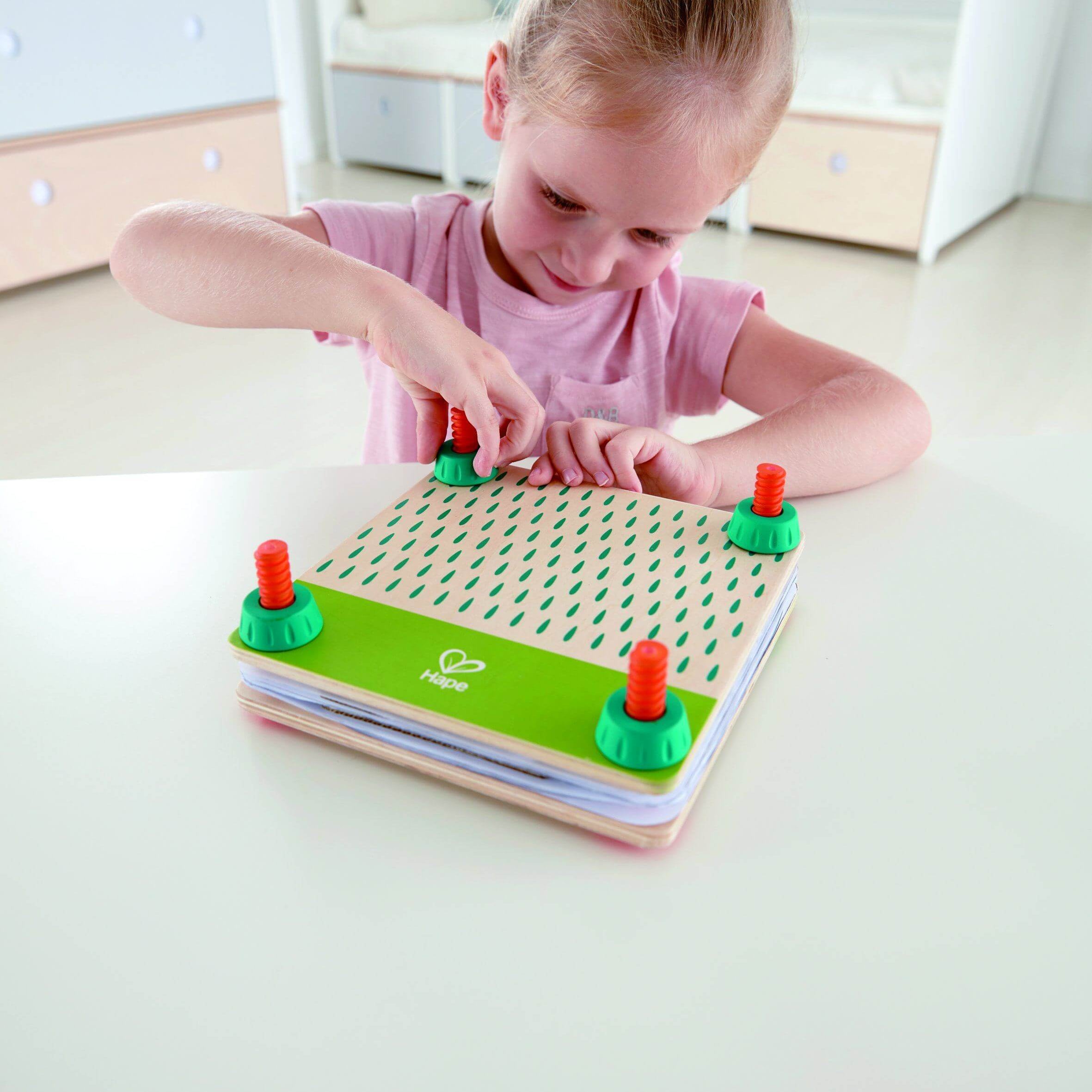 LOVE THIS! Flower Press Art DIY Kit from Hape - shop at littlewhimsy NZ