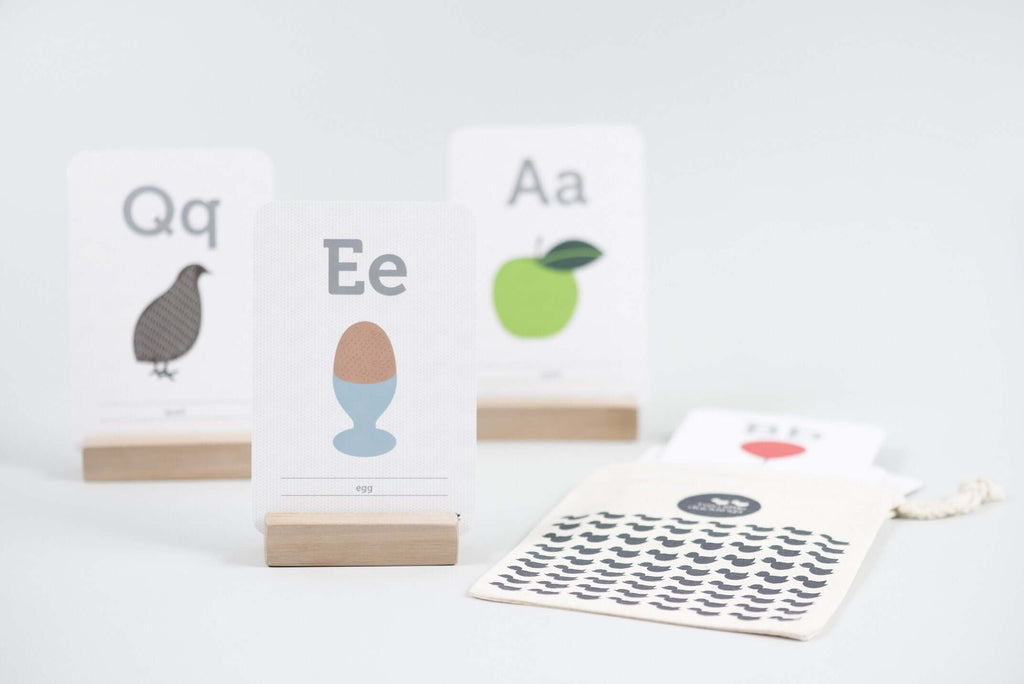 LOVE THIS! Flash Cards - ABC Alphabet Cards from Two Little Ducklings - shop at littlewhimsy NZ