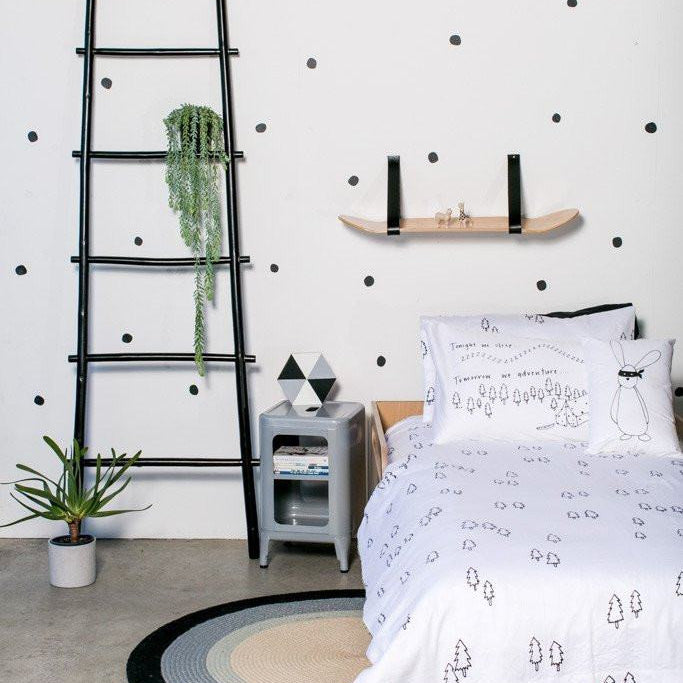 LOVE THIS! Wall Decals - Hand Painted Polka Dots from 100 Percent Heart - shop at littlewhimsy NZ
