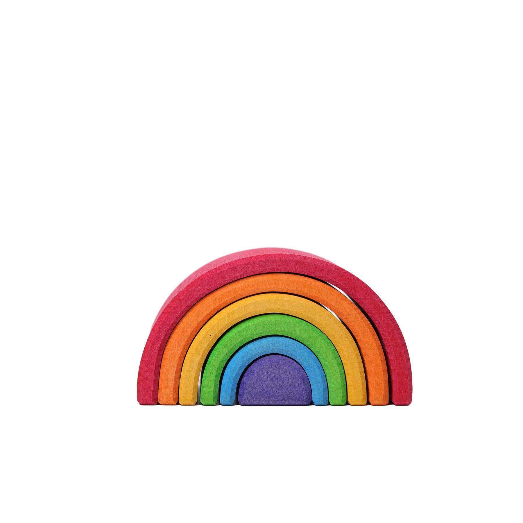 LOVE THIS! Grimm's Rainbow Tunnel Medium from Grimm's - shop at littlewhimsy NZ