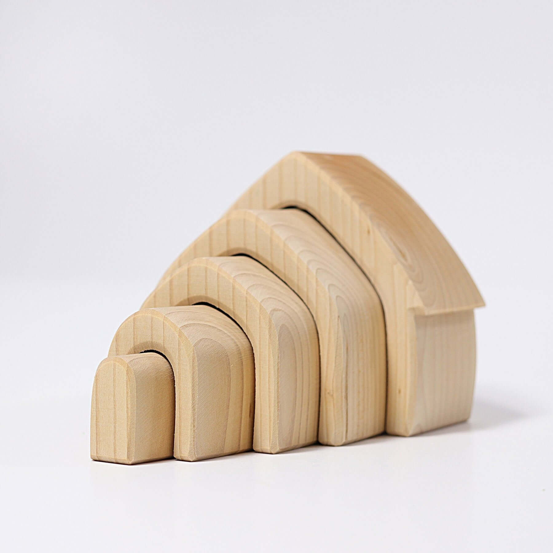 LOVE THIS! Grimm's Natural House Stacker from Grimm's - shop at littlewhimsy NZ