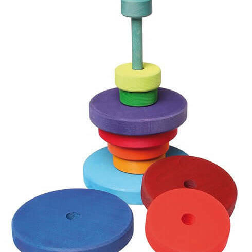 LOVE THIS! Grimm's Bright Conical Tower Large from Grimm's - shop at littlewhimsy NZ