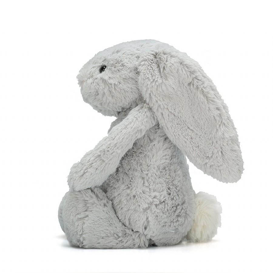LOVE THIS! Bashful Silver Bunny - Medium from Jellycat - shop at littlewhimsy NZ