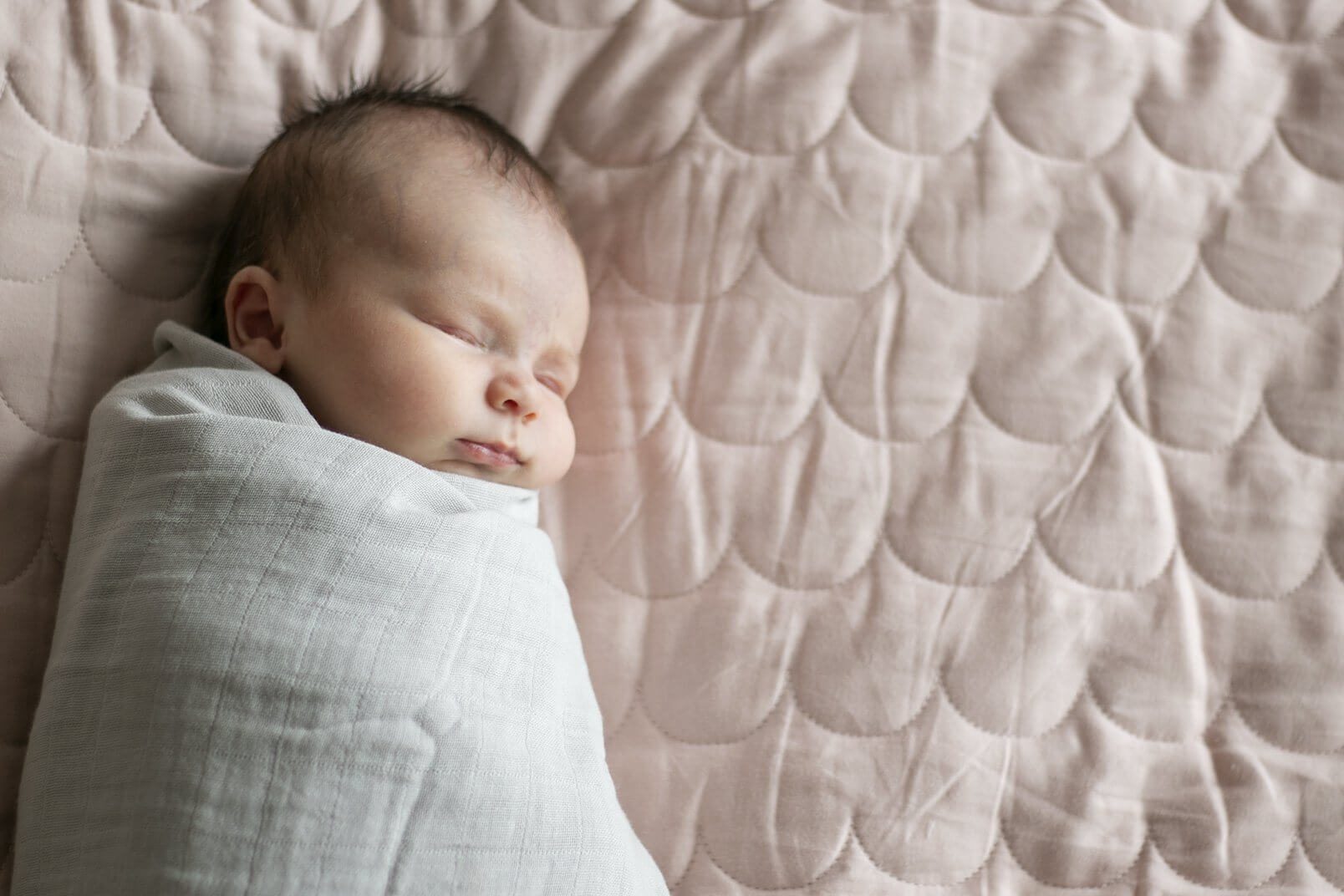 LOVE THIS! Dusty Rose Cot Quilt from Burrow & Be - shop at littlewhimsy NZ