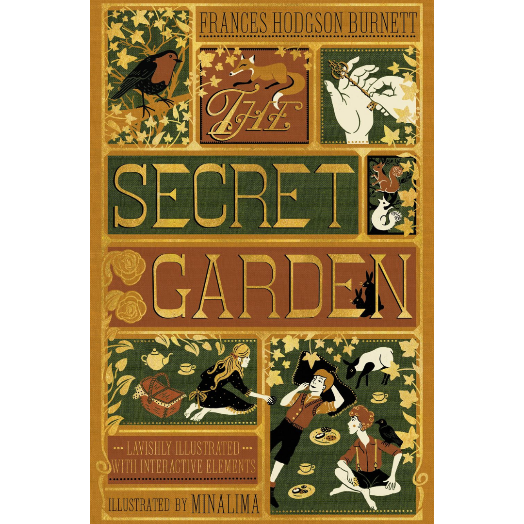 The Secret Garden Illustrated with Interactive Elements littlewhimsy