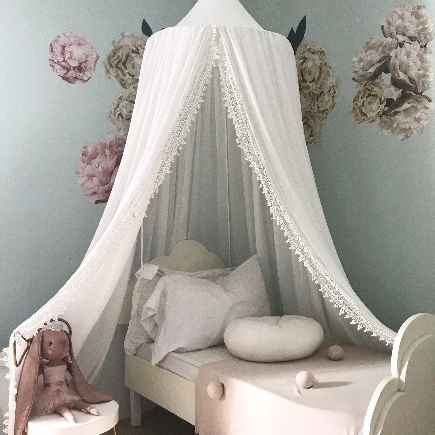 LOVE THIS! Spinkie Botanical Garden Canopy in BABY’S BREATH from Spinkie - shop at littlewhimsy NZ