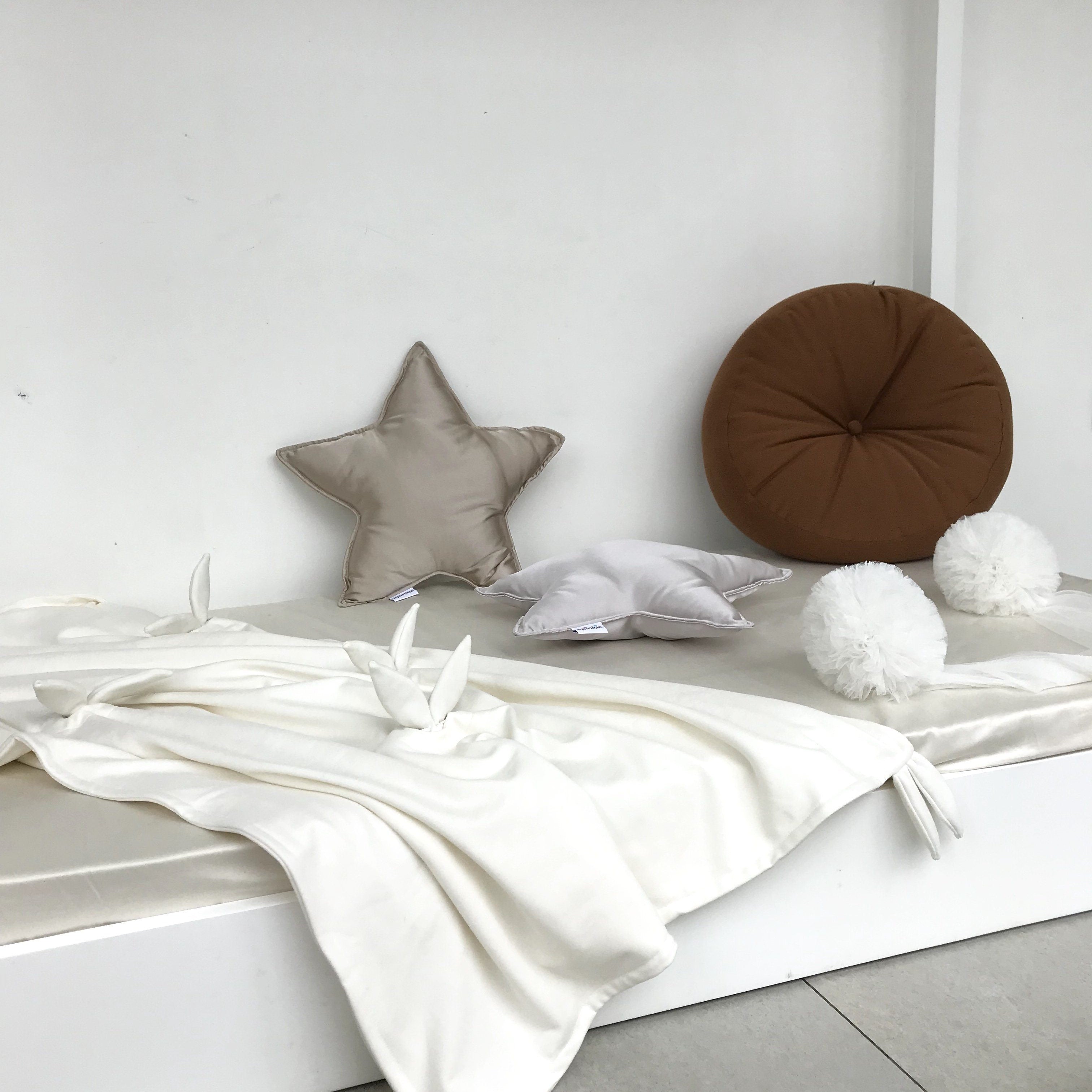 LOVE THIS! Spinkie Pom Garland in WHITE from Spinkie - shop at littlewhimsy NZ