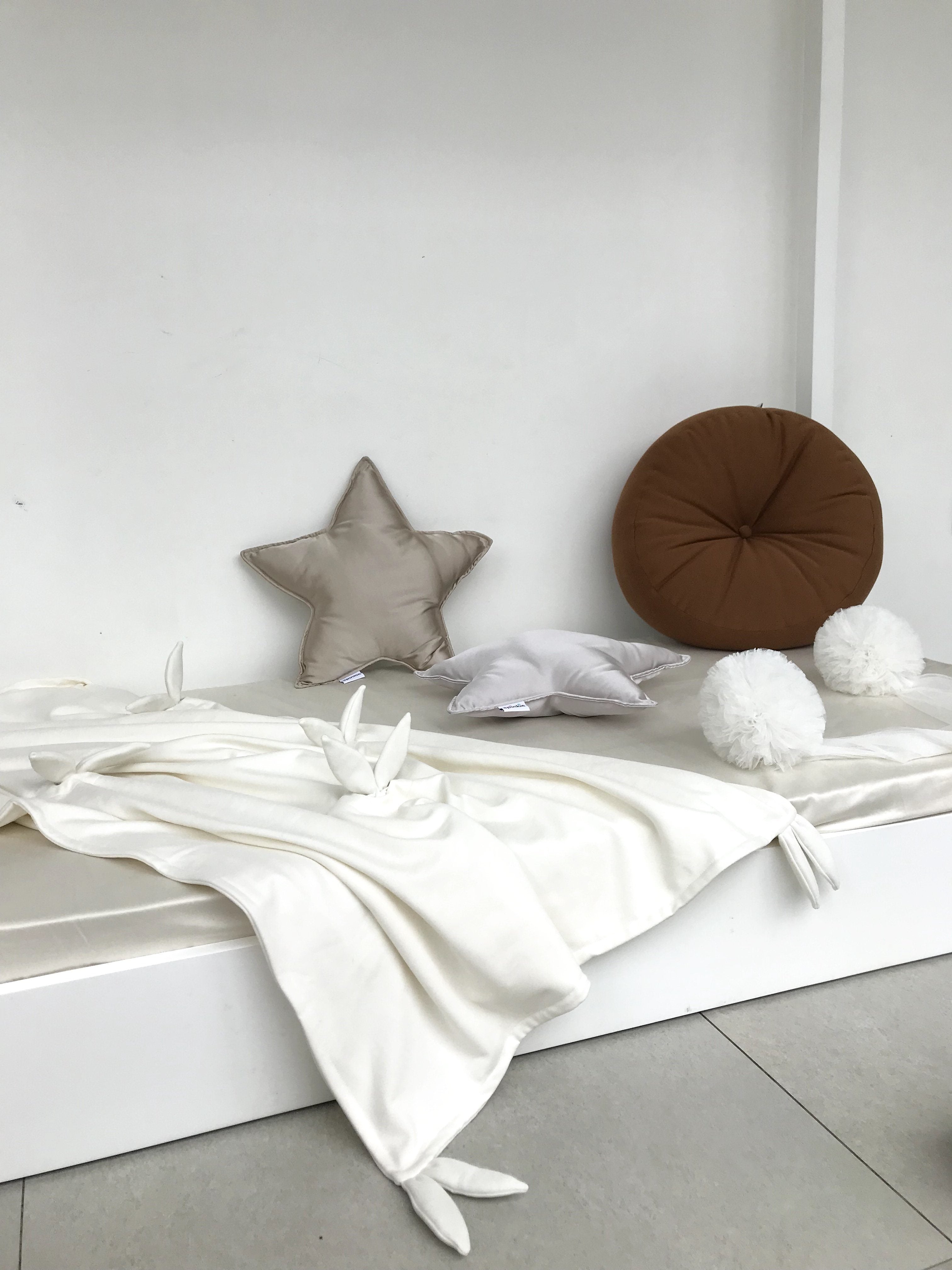 LOVE THIS! Spinkie Pom Garland in WHITE from Spinkie - shop at littlewhimsy NZ