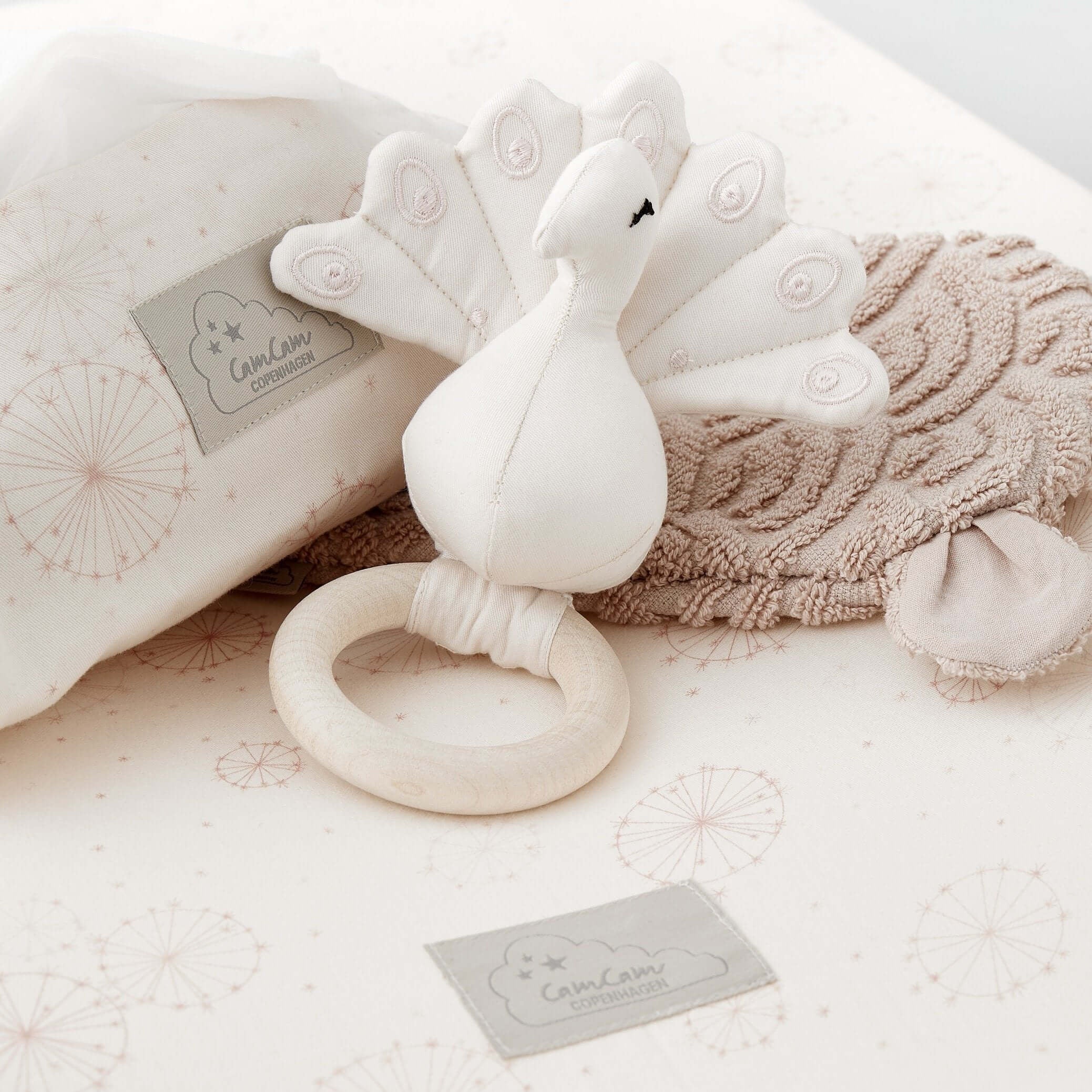 LOVE THIS! Cam Cam Wash Glove - Blossom Pink from CamCam - shop at littlewhimsy NZ