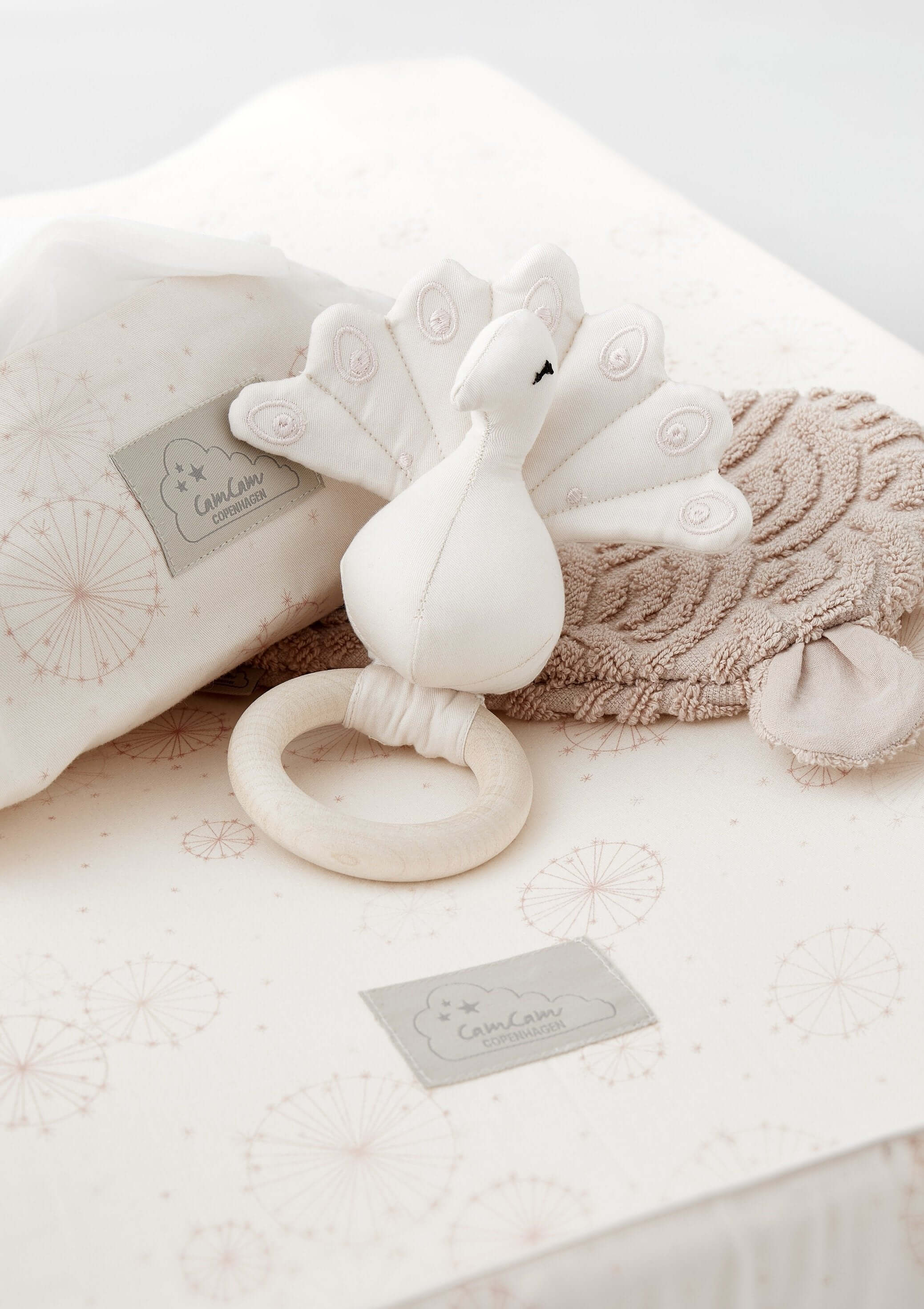 LOVE THIS! Cam Cam Wash Glove - Blossom Pink from CamCam - shop at littlewhimsy NZ