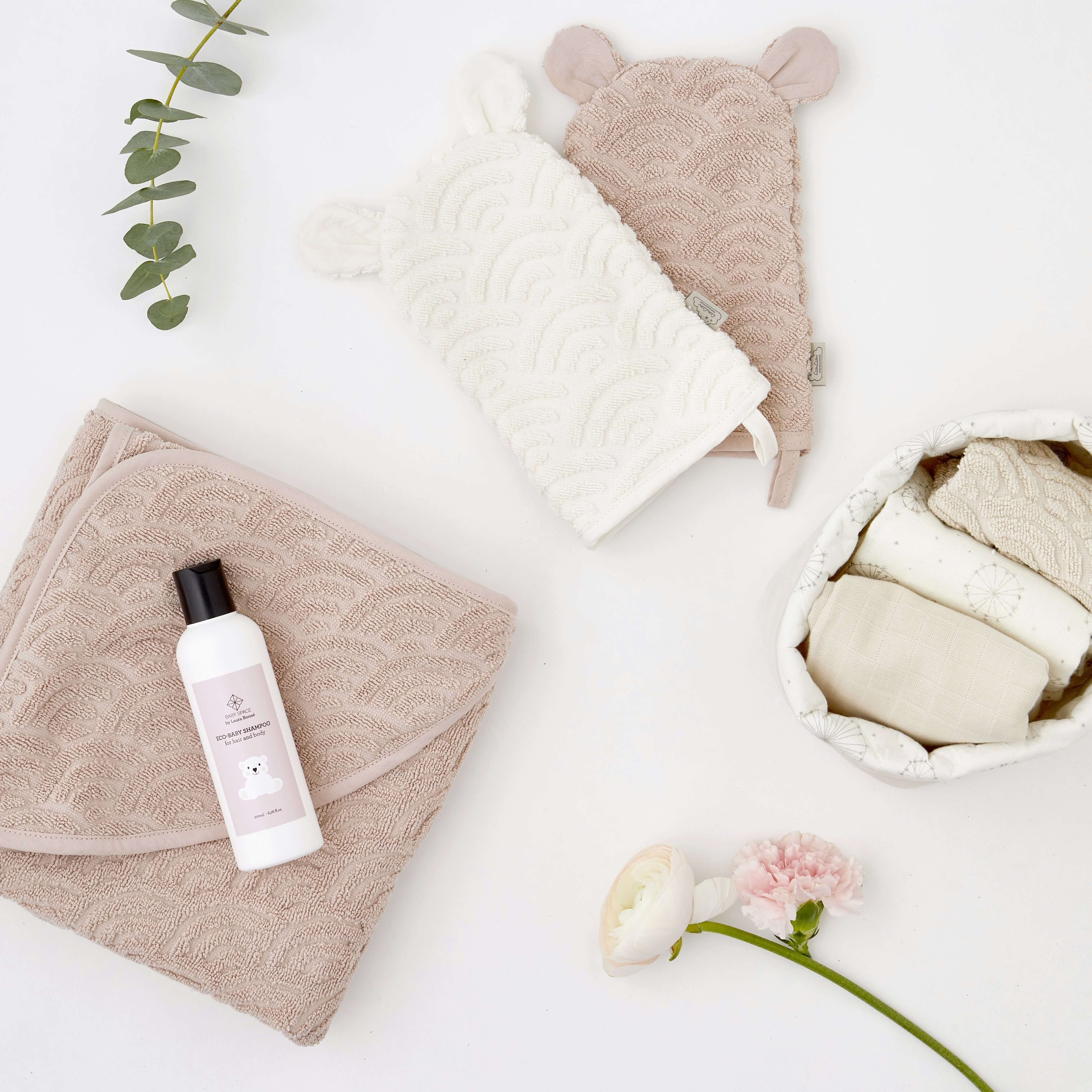 LOVE THIS! Cam Cam Wash Glove - Light Sand from CamCam - shop at littlewhimsy NZ