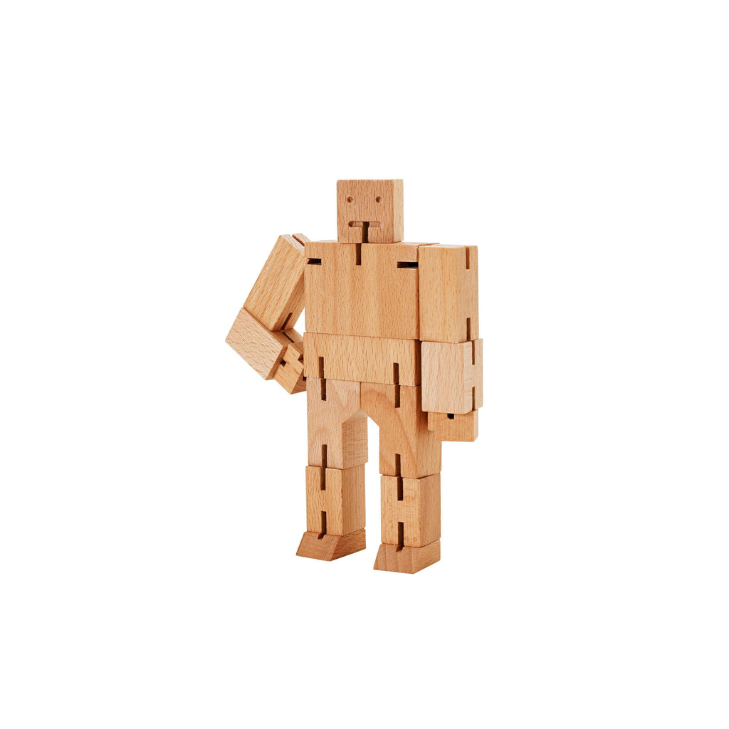 LOVE THIS! Cubebot Natural Small from Areaware - shop at littlewhimsy NZ