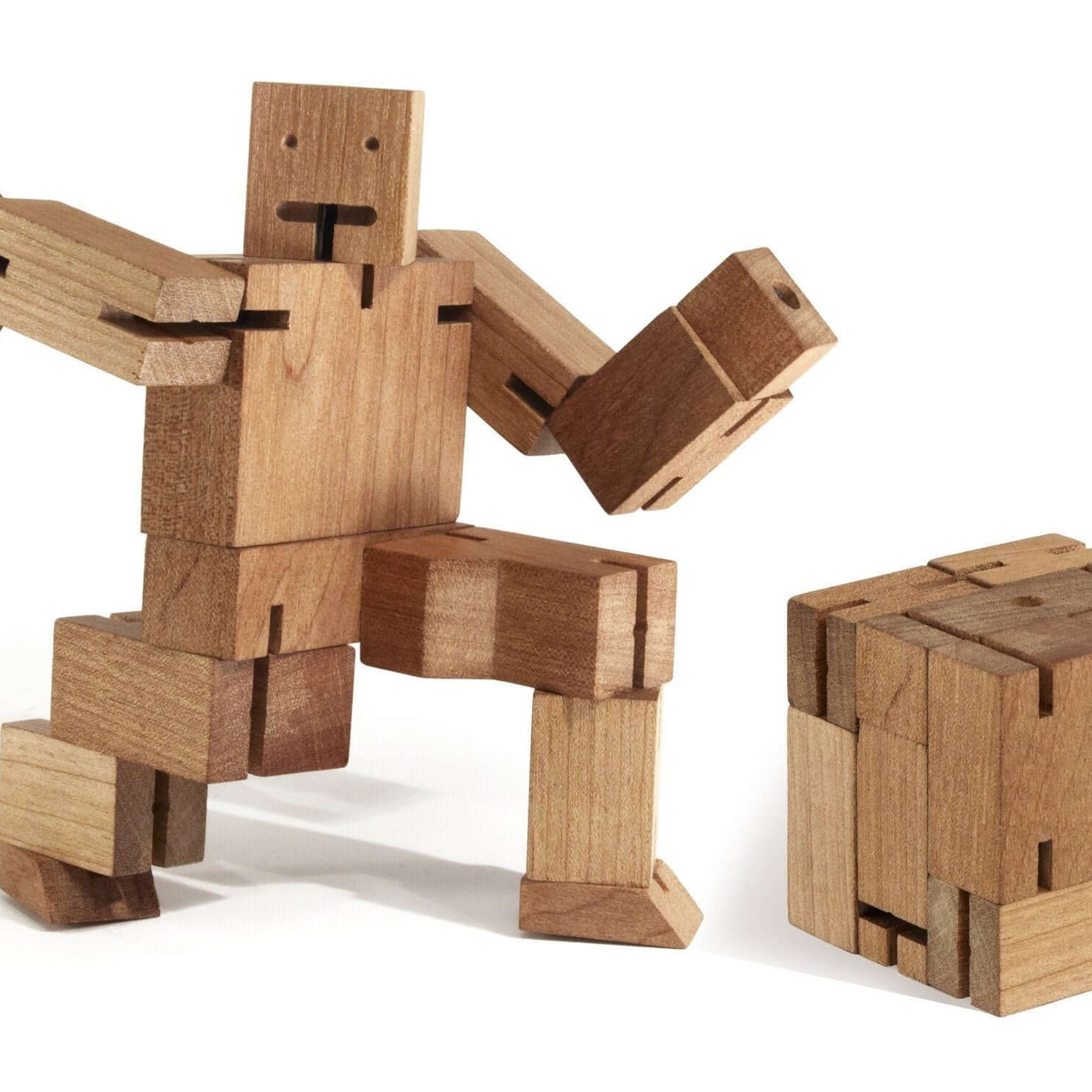 LOVE THIS! Cubebot Natural Small from Areaware - shop at littlewhimsy NZ