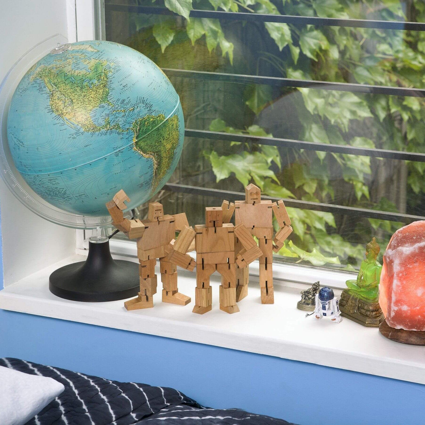 LOVE THIS! Cubebot Natural Small from Areaware - shop at littlewhimsy NZ