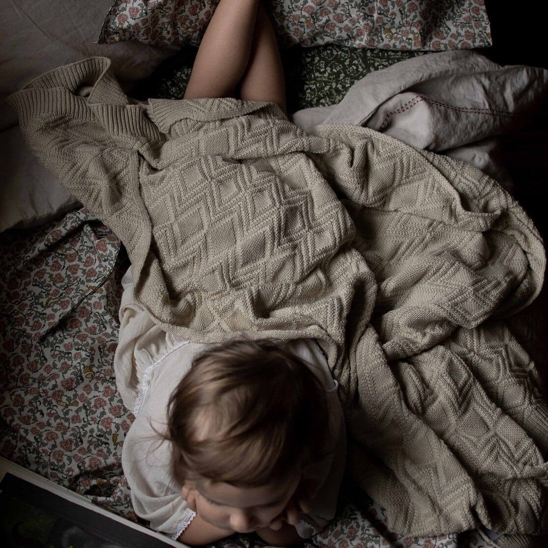 LOVE THIS! Floral Vine Junior Bedset - Cot from Garbo & Friends - shop at littlewhimsy NZ