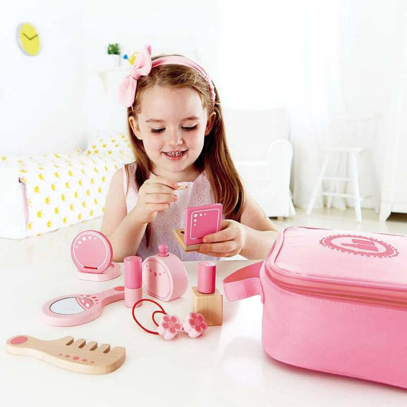 LOVE THIS! Hape Beauty Belongings Set from Hape - shop at littlewhimsy NZ