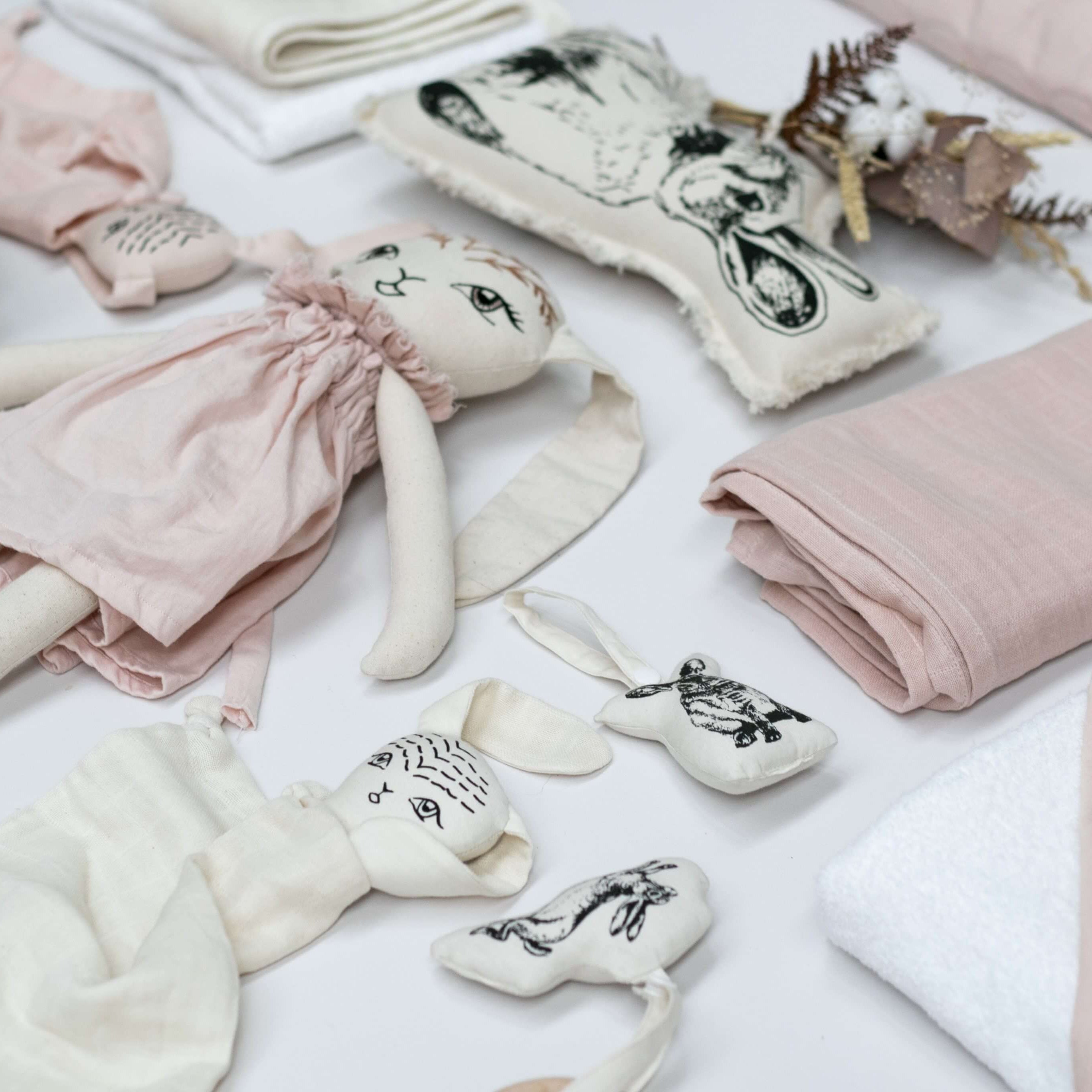 LOVE THIS! Essentials Hooded Baby Towel - Dusty Rose from Burrow & Be - shop at littlewhimsy NZ