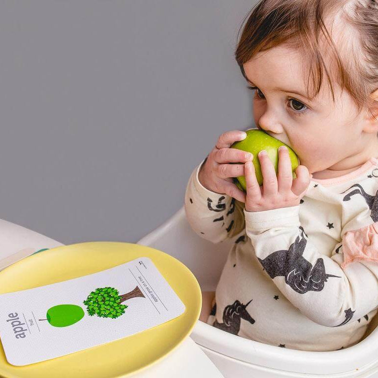 LOVE THIS! Flash Cards - Fruits and Vegetables from Two Little Ducklings - shop at littlewhimsy NZ