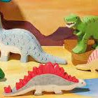 LOVE THIS! Wooden Dinosaur - Triceratops - Holztiger from Holztiger - shop at littlewhimsy NZ