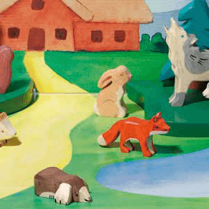 LOVE THIS! Wooden Wolf - Holztiger from Holztiger - shop at littlewhimsy NZ