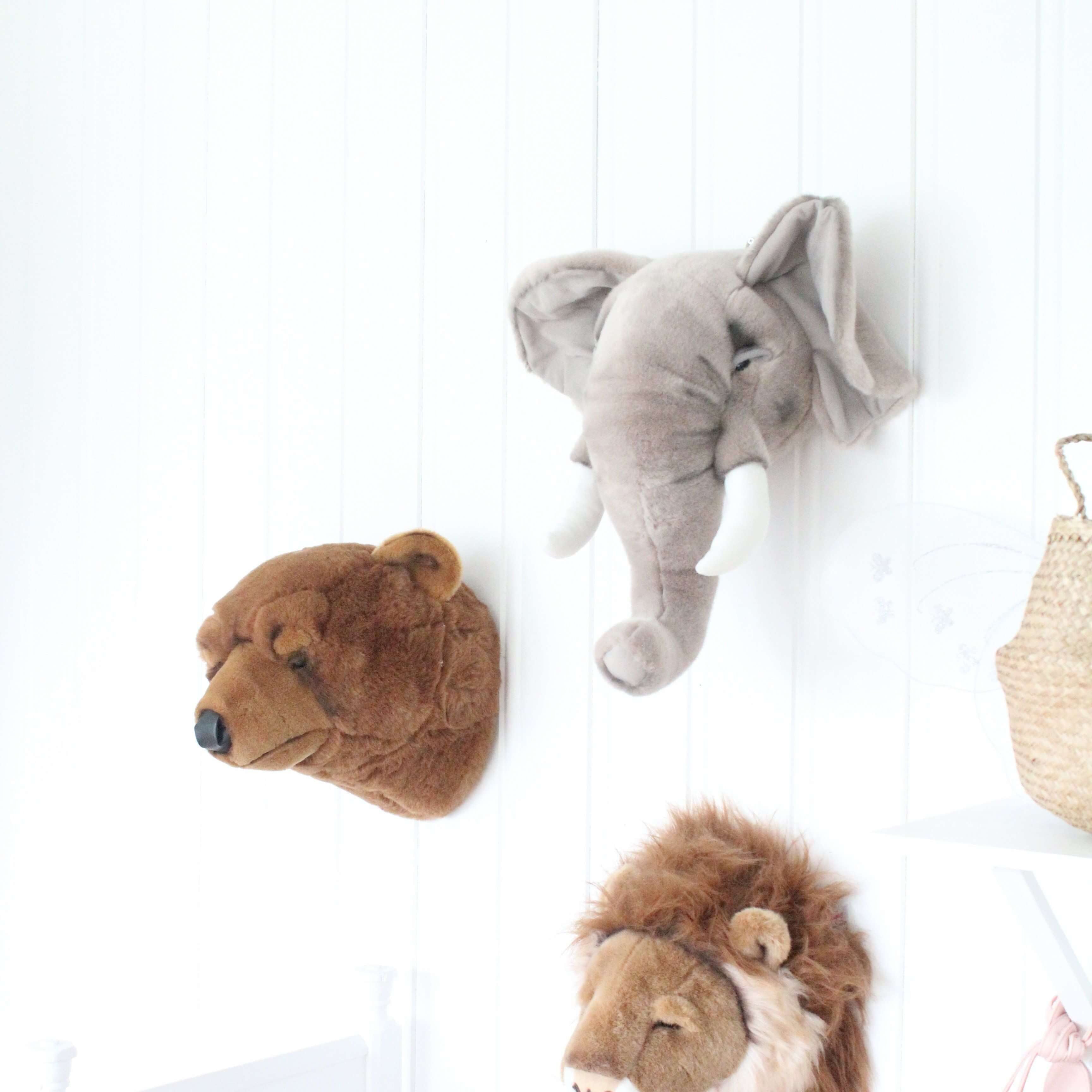 LOVE THIS! Cesar the Lion - Wild & Soft Animal Head Large from Wild & Soft - shop at littlewhimsy NZ