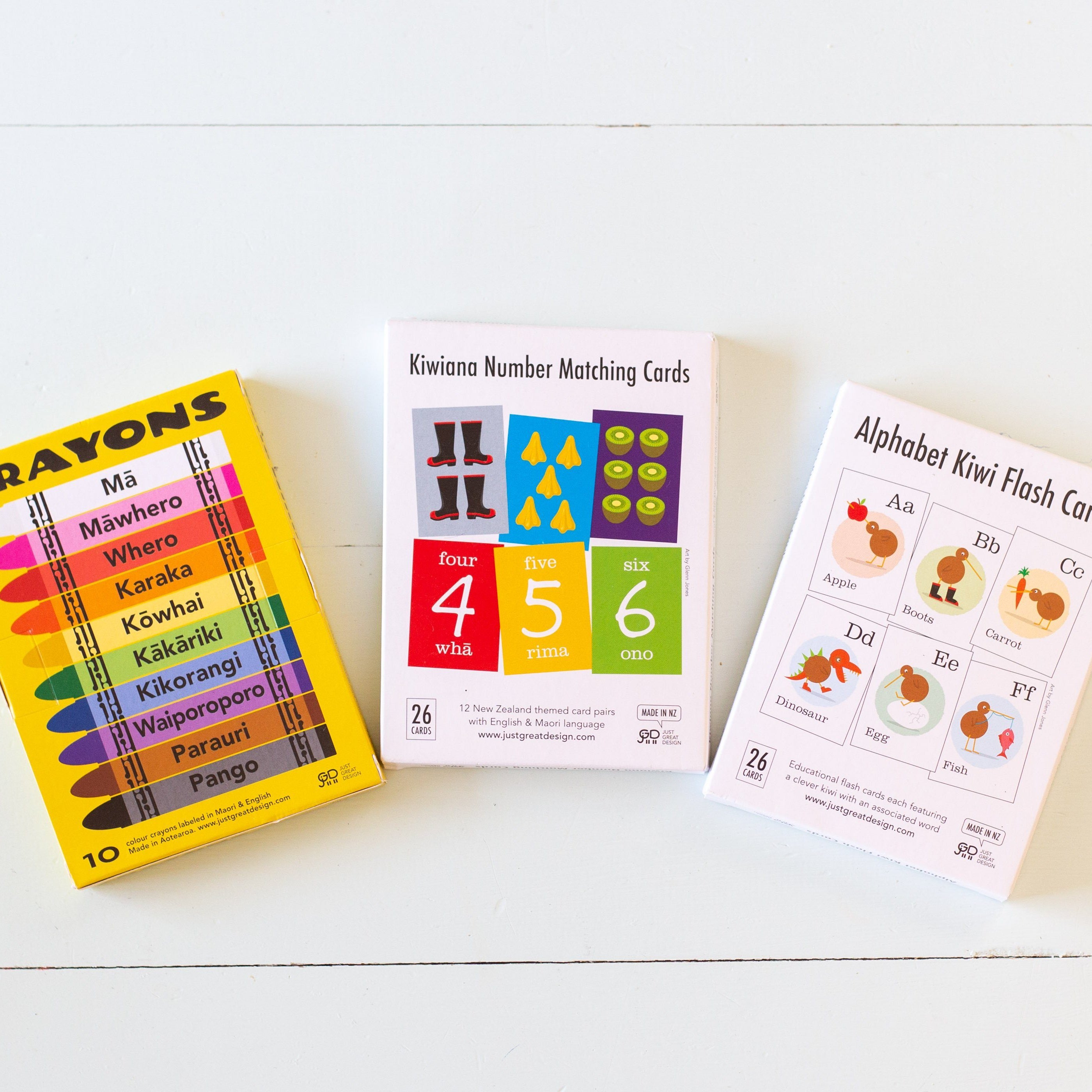 LOVE THIS! Kiwiana Number Matching Cards from Just Great Design - shop at littlewhimsy NZ
