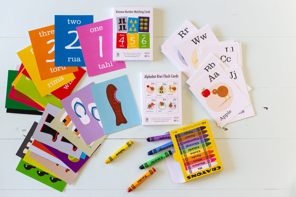 LOVE THIS! Kiwiana Number Matching Cards from Just Great Design - shop at littlewhimsy NZ