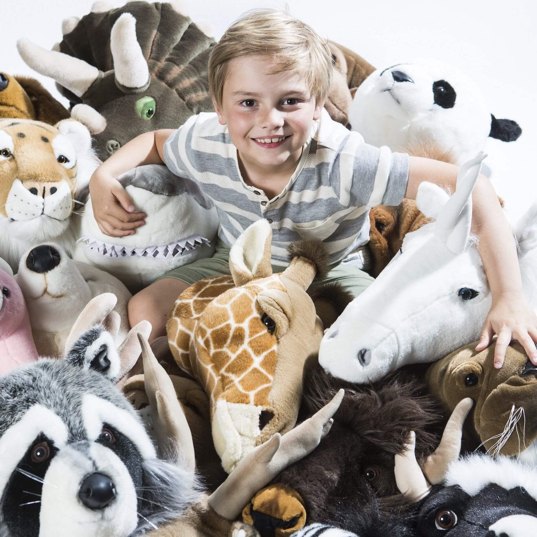 LOVE THIS! Felix the Tiger - Wild & Soft Animal Head Large from Wild & Soft - shop at littlewhimsy NZ