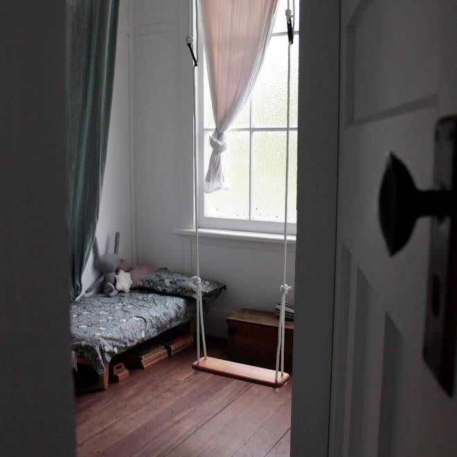 LOVE THIS! Solvej Board Swings - Black or White from Solvej Swings - shop at littlewhimsy NZ