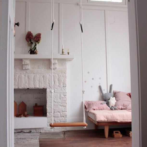 LOVE THIS! Solvej Board Swings - Black or White from Solvej Swings - shop at littlewhimsy NZ
