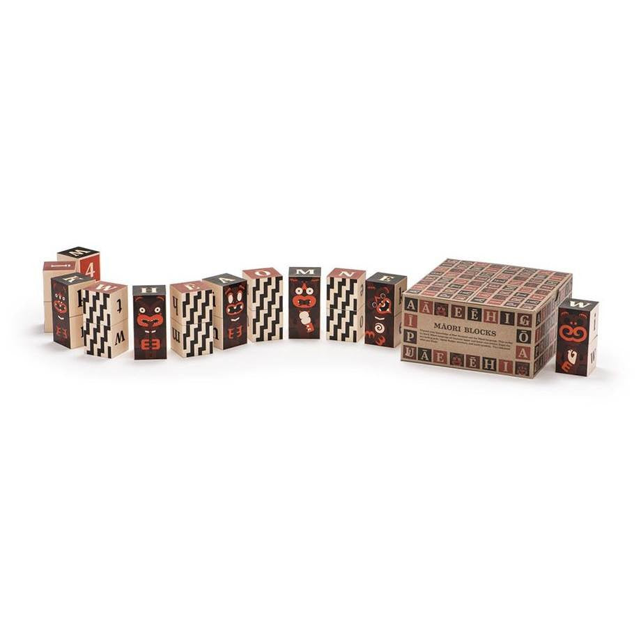 LOVE THIS! Uncle Goose - Maori Alphabet Blocks from Uncle Goose - shop at littlewhimsy NZ